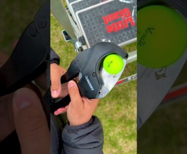 I opened neon noodle golf ball | what’s inside that golf ball? (Neon noodle) #golf #golfer #golfer