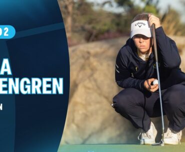 Amateur Meja Örtengren co-leads with 18 holes remaining | Hills Open