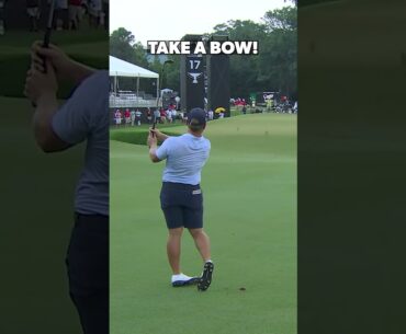 This approach shot was COLD! 🥶