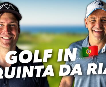 Golf in Quinta da Ria – und ich spiele gegen den Manager! 🏌️‍♂️