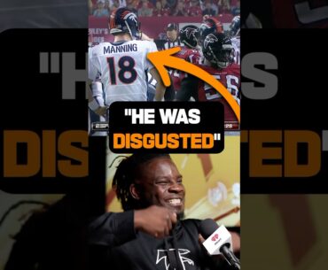 “One time I pulled up on Peyton Manning”