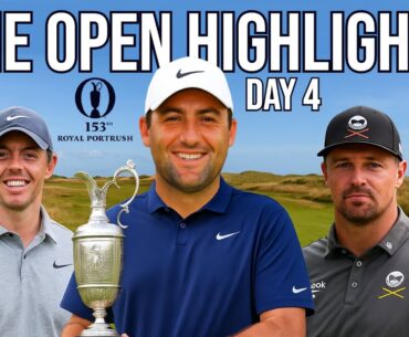 Scottie Scheffler Wins The 153rd Open Championship 2025 | Highlights and Moments From Final Round