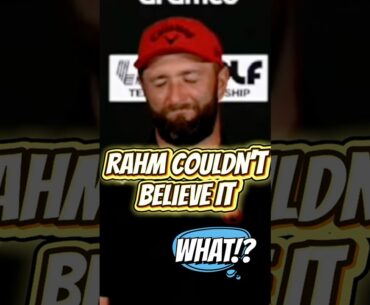 Rahm Couldn’t Believe It 😳 Hatton’s Clutch Playoff Birdies! | Golf #Shorts