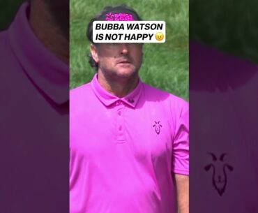 Bubba Watson is not Happy #liv #golf #bubba #golfer #golfswing