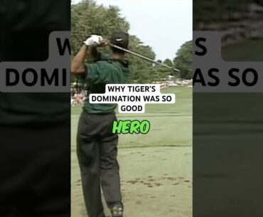 Why Tiger Woods Domination was So Good! #golf #golfswing #golfer