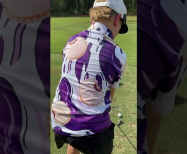 Can’t believe I got this all over my shirt on the first hole! #brantleylottgolf #sundayswagger#golf