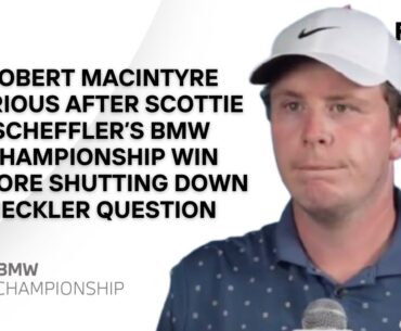 Robert MacIntyre Rages After Scottie Scheffler Wins BMW: "I Want To Go Smash Up My Golf Clubs"