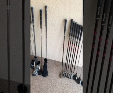 I bought some golf clubs today to resell.