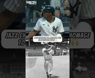Jazz Chisholm Jr. shows respect on Jackie Robinson Day 🙌