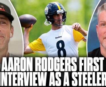 Aaron Rodgers Praises Steelers Leadership & Talent, Gives Life Updates On The Pat McAfee Show