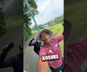 Missed cut = Cheering for Kosuke Hamamoto! ADT Golf BSD #golt #maingolf #maingolfyuk