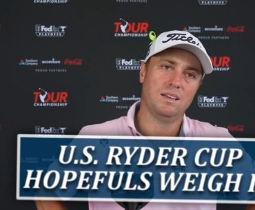 Ryder Cup Hopefuls Weight In- JT, Morikawa, Griffin, McNealy, Harman, Young, Burns