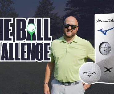 One Ball Challenge | Mizuno Pro X Golf Balls