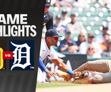 Padres vs. Tigers Game Highlights (4/23/25) | MLB Highlights