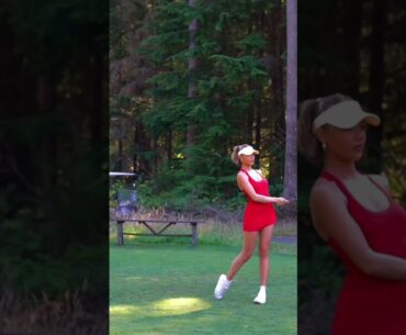 favor swing～ #golfgear #golfgirl #golf #golfskill #golfer #golfswing #golflife #golftec