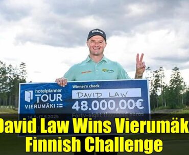 David Law Wins Vierumäki Finnish Challenge