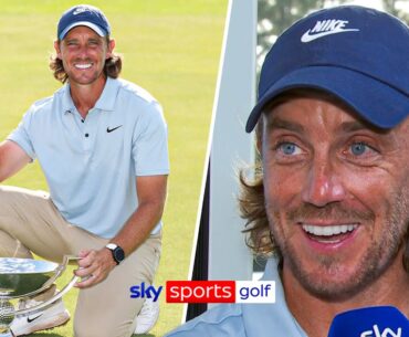 Emotional Tommy Fleetwood reacts to winning his first PGA Tour title 🏆