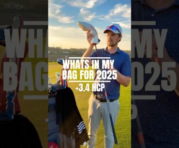 What’s in my golf bag currently 2025