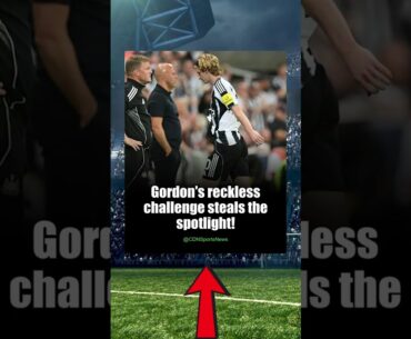 Anthony Gordon's Shocking Red Card Sparks Controversy #Shorts