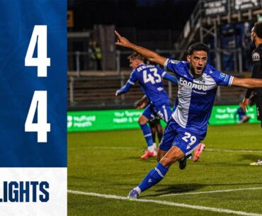 Highlights | Bristol Rovers 4-4 Tottenham Hotspur U21s (Rovers win 5-4 on pens)