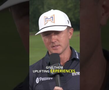 Mackenzie Hughes on Giving Back