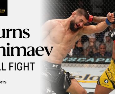 FULL FIGHT REPLAY! Gilbert Burns vs Khamzat Chimaev #UFC273 🔥