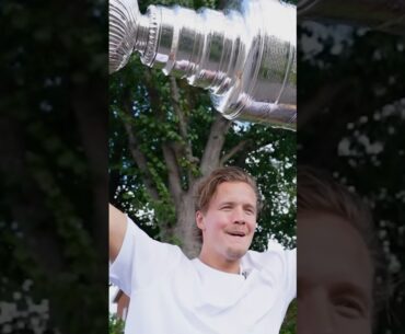 A Swede day with J-Bo and the Stanley Cup! 🏆