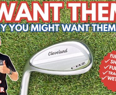 CLEVELAND CBZ WEDGE REVIEW! These NEW Cavity Back Wedges Make Short Game So Easy For All Golfers!