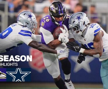 Baltimore Ravens vs. Dallas Cowboys Game Highlights | 2025 Preseason  Week 2
