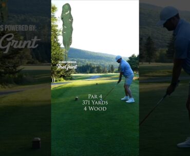 Omni Mount Washington Resort - Mount Washington Course 17th Hole #shorts #golf