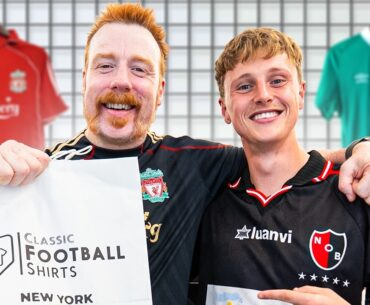 Sheamus Goes Shopping For BANGER Football Shirts - Shirt Shopping