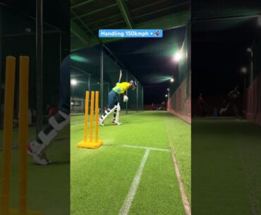 150kmph from batters view