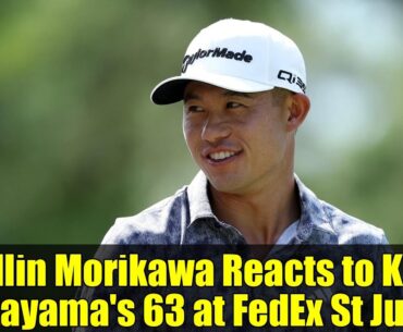 Collin Morikawa Reacts to Kurt Kitayama's 63 at FedEx St Jude