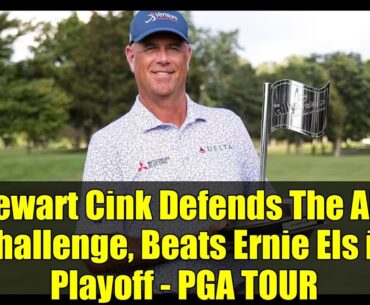 Stewart Cink Defends The Ally Challenge, Beats Ernie Els in Playoff - PGA TOUR
