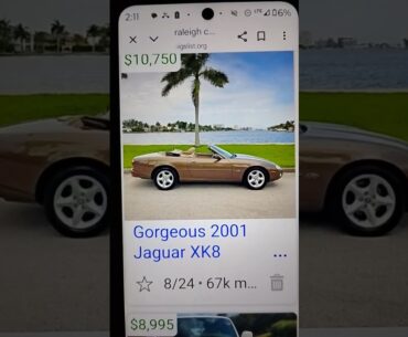 2001 Jaguar xk8 67k 10,750 nice car