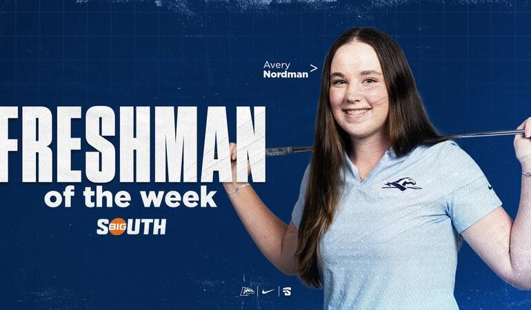 Nordman Named Big South Freshman of the Week