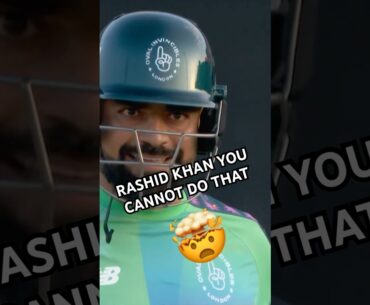 RASHID KHAN STOP THAT 🤯
