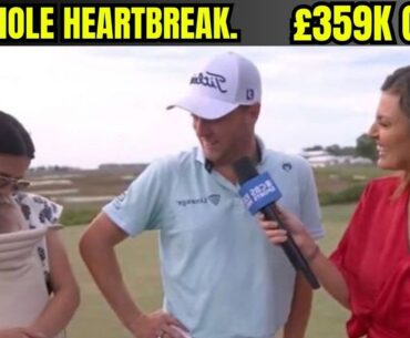 Joel Dahmen's HEARTBREAKING Reaction to £359K Golf Disaster