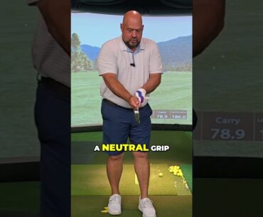 Golf Grip Secrets: Fix Slice & Hook with This Simple Guide! #shorts