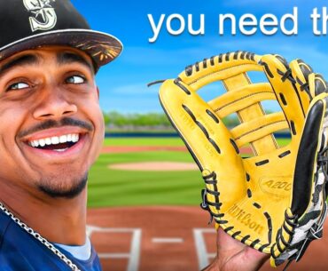 How To Break-In Your Glove Like Julio Rodriguez