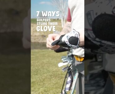 7 Ways Golfers Actually Store Their Glove (Which One Are You?)