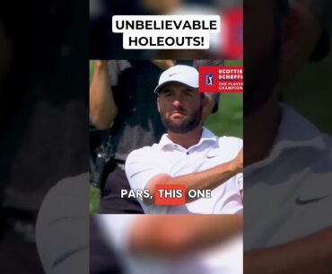 Unbelievable Holeouts! 🤯 Back-to-Back Magic on the PGA TOUR ⛳