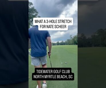 What a 3 hole stretch #golf #golfswing #golfing #golfer #golflife #sports #fun #golfaddict