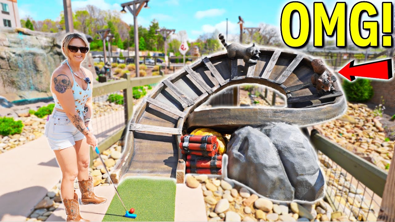 Have You Ever Seen a Mini Golf Hole Like This? Have You Ever Seen a Mini Golf Hole Like This?