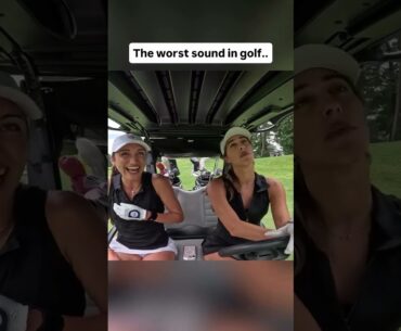 The worst sound in golf #golfcompetition #noobsplaygolf #golfgirlgames #golfer #golfdomgolf #golf