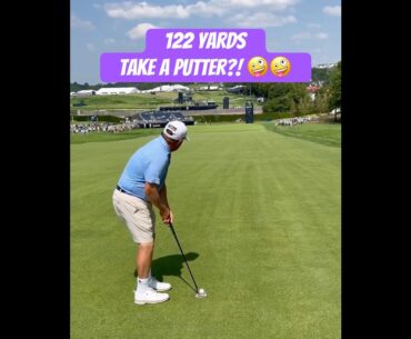 Incredible Long Putt from 122 yards away at Oakmont CC, US Open 2025! Who’s winning this week? 🇺🇸