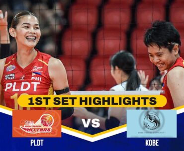 PLDT vs. KOBE SHINWA | SET 1 GAME HIGHLIGHTS | 2025 PVL INVITATIONAL | AUG 25