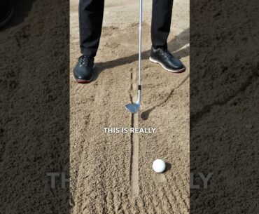 Never Leave it in the bunker Again  #golf #golftips