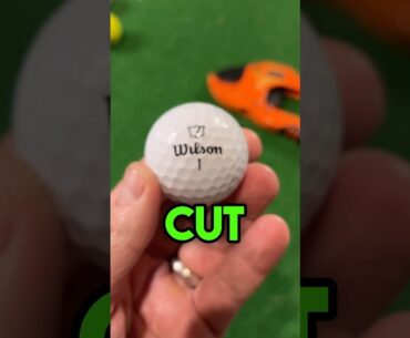INSIDE Worlds SOFTEST Golf Ball! #golf #golfball