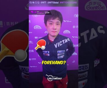 Harimoto builds his perfect table tennis player! 👷‍♂️🏓